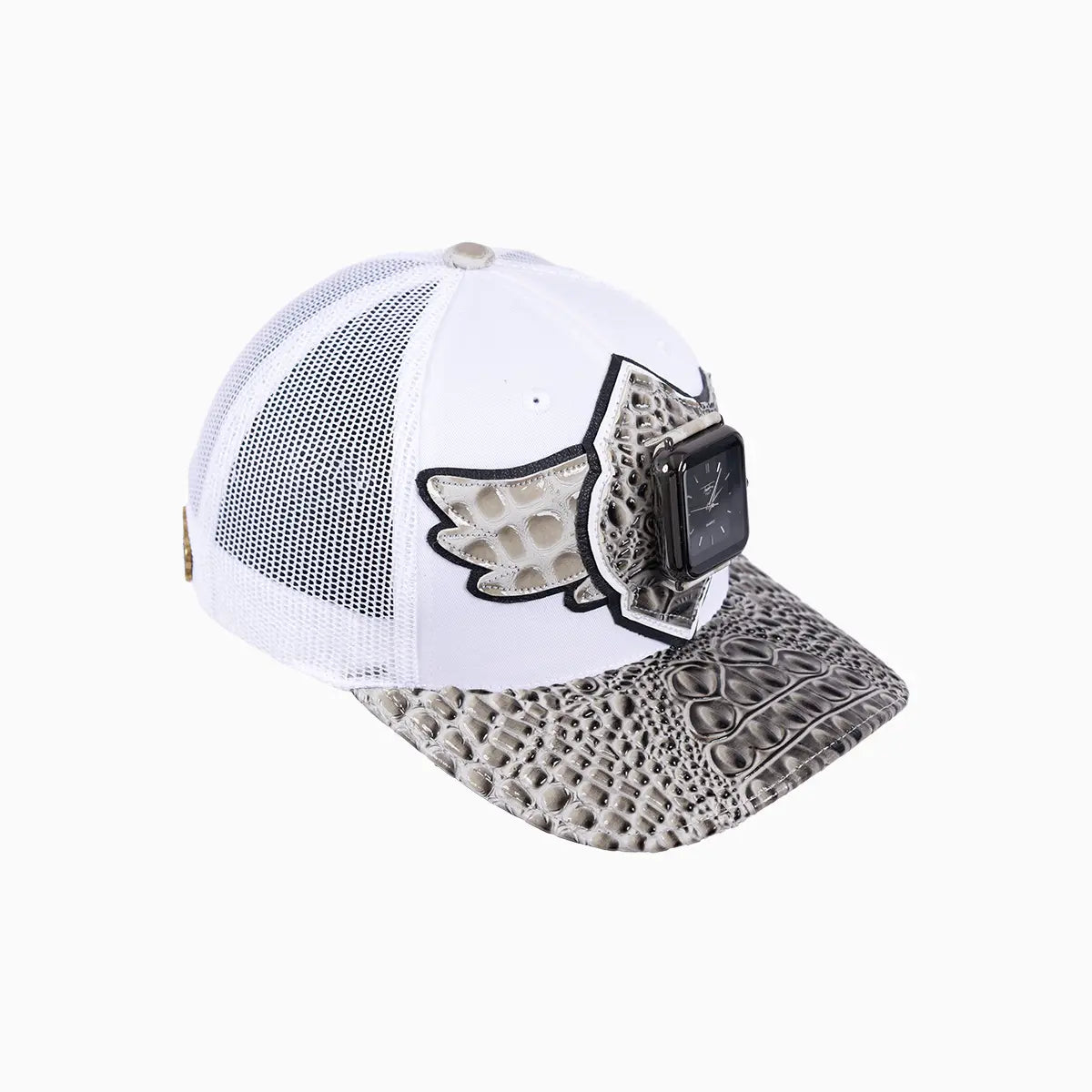 Breyer's Buck 50 Wool Trucker Hat With Leather Visor