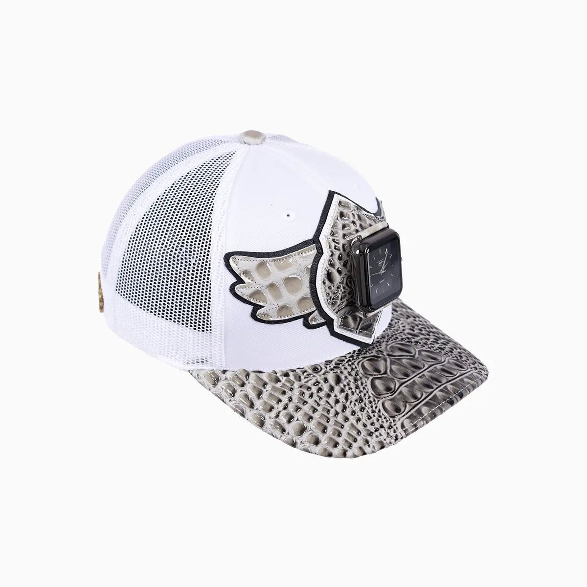 Breyer's Buck 50 Wool Trucker Hat With Leather Visor Breyers - Tops and Bottoms USA