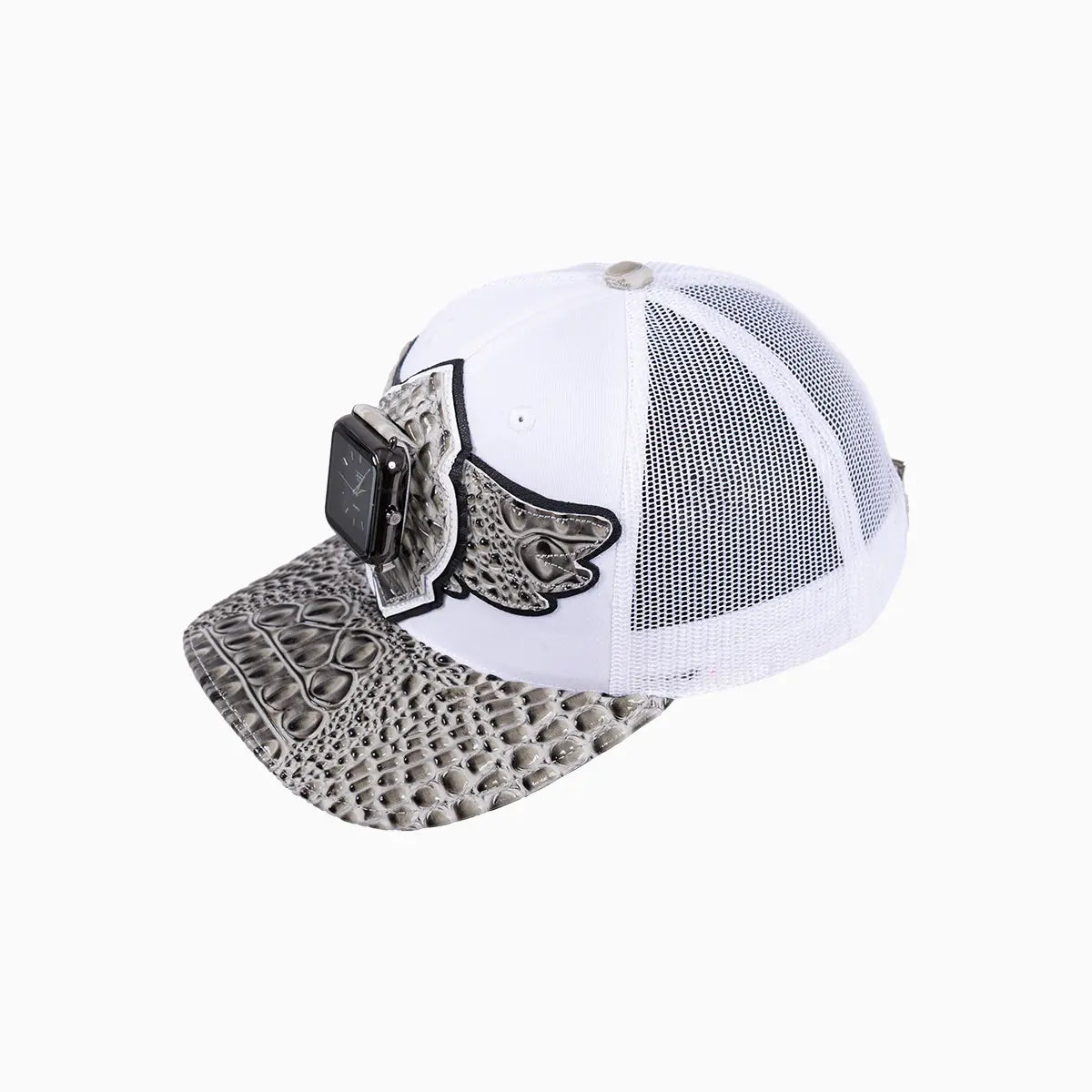 Breyer's Buck 50 Wool Trucker Hat With Leather Visor