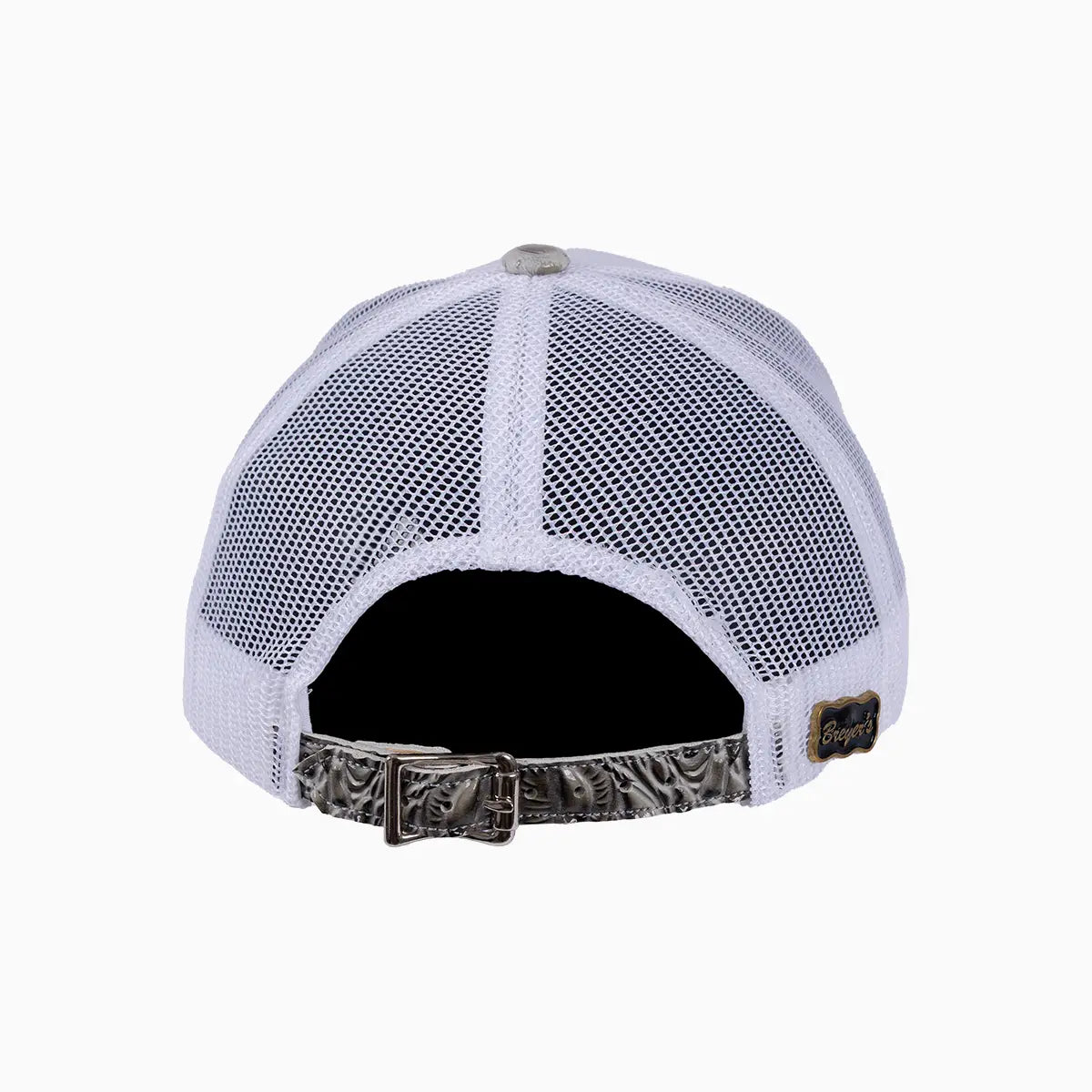 Breyer's Buck 50 Wool Trucker Hat With Leather Visor