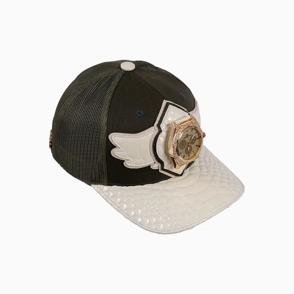 Breyer's Buck 50 Wool Trucker Hat With Leather Visor Breyers - Tops and Bottoms USA