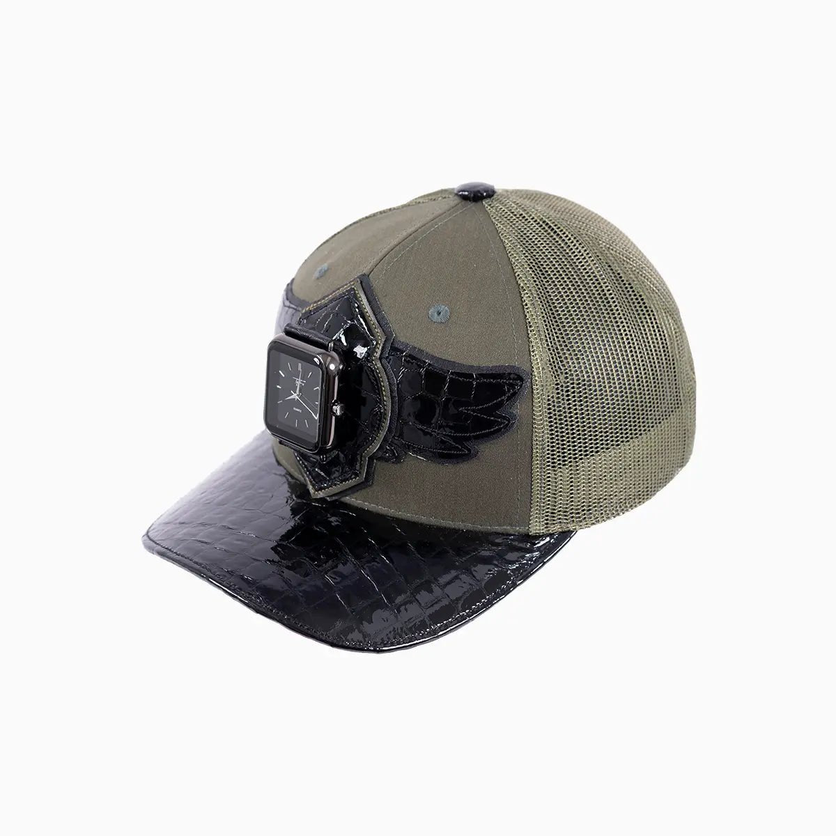 Breyer's Buck 50 Wool Trucker Hat With Leather Visor Breyers - Tops and Bottoms USA