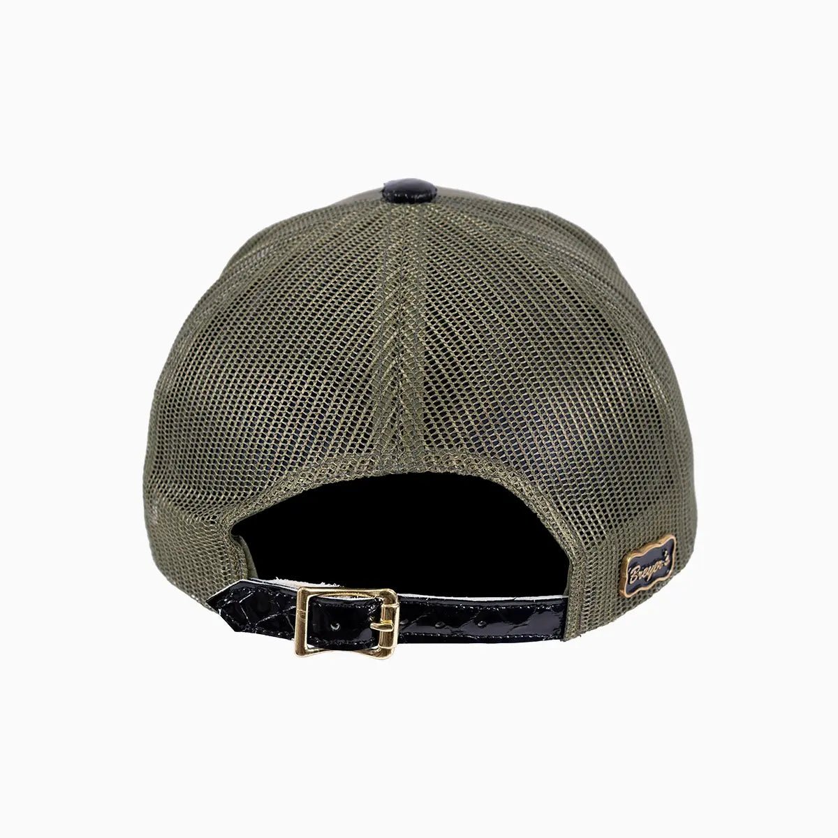Breyer's Buck 50 Wool Trucker Hat With Leather Visor Breyers - Tops and Bottoms USA