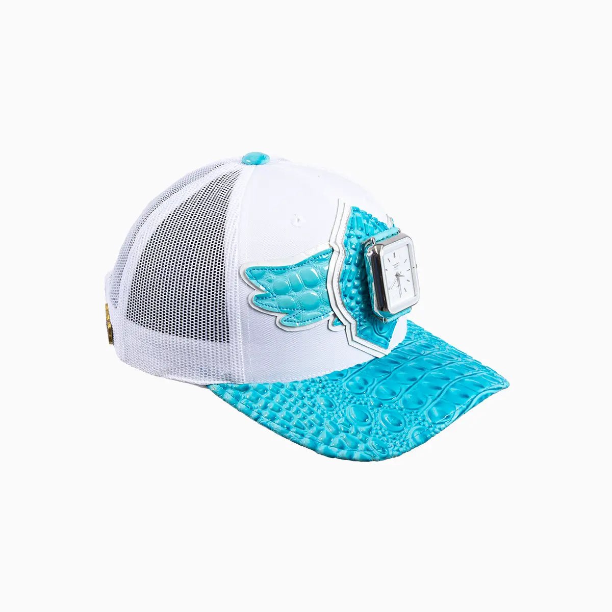 Breyer's Buck 50 Wool Trucker Hat With Leather Visor Breyers - Tops and Bottoms USA