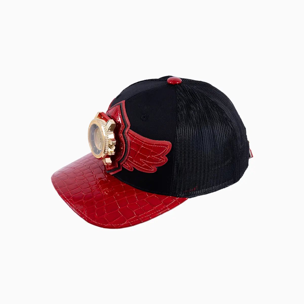 Breyer's Buck 50 Wool Trucker Hat With Leather Visor Breyers - Tops and Bottoms USA