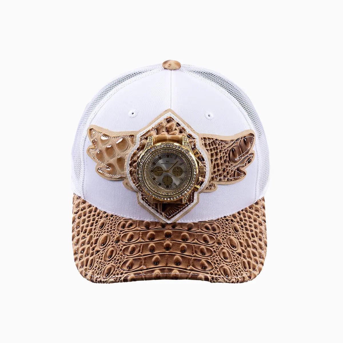 Breyer's Buck 50 Wool Trucker Hat With Leather Visor Breyers - Tops and Bottoms USA
