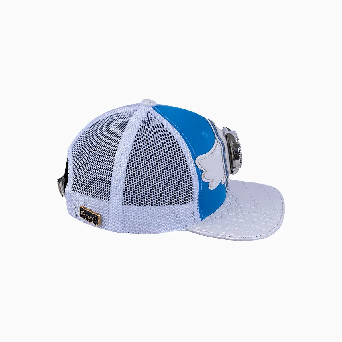 Breyer's Buck 50 Wool Trucker Hat With Leather Visor Breyers - Tops and Bottoms USA