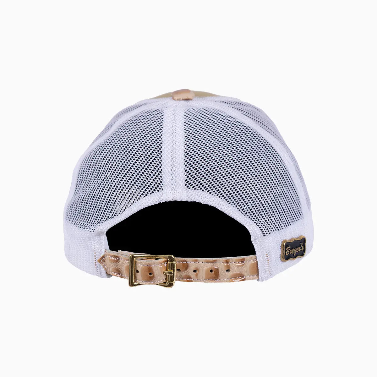 Breyer's Buck 50 Wool Trucker Hat With Leather Visor