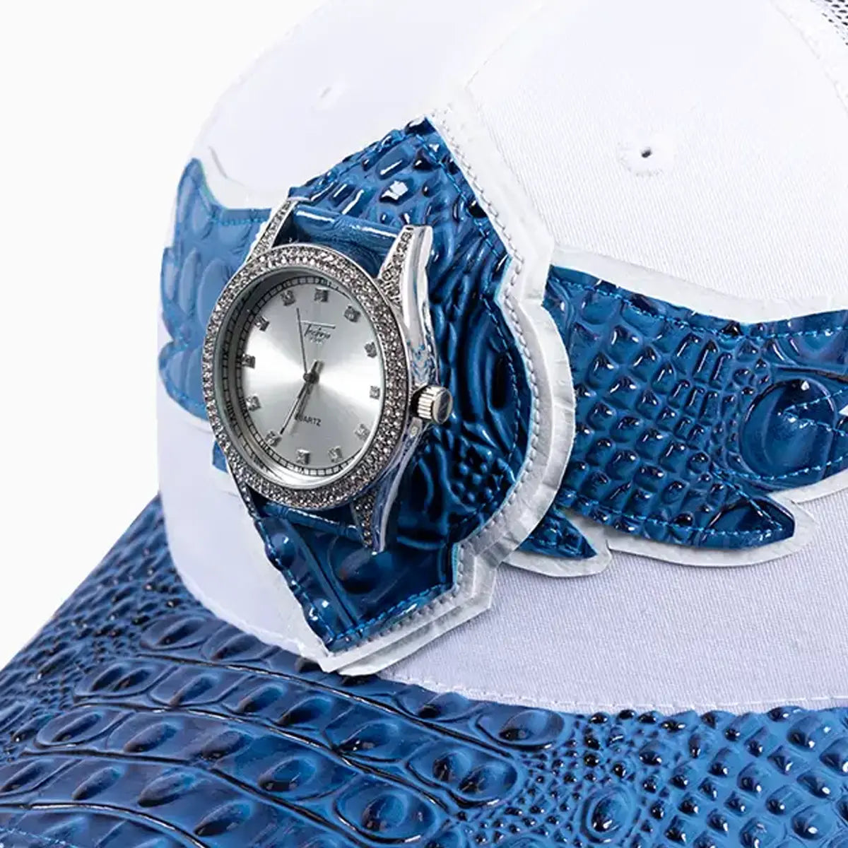 Breyer's Buck 50 Wool Trucker Hat With Leather Visor