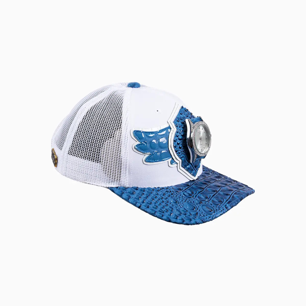 Breyer's Buck 50 Wool Trucker Hat With Leather Visor