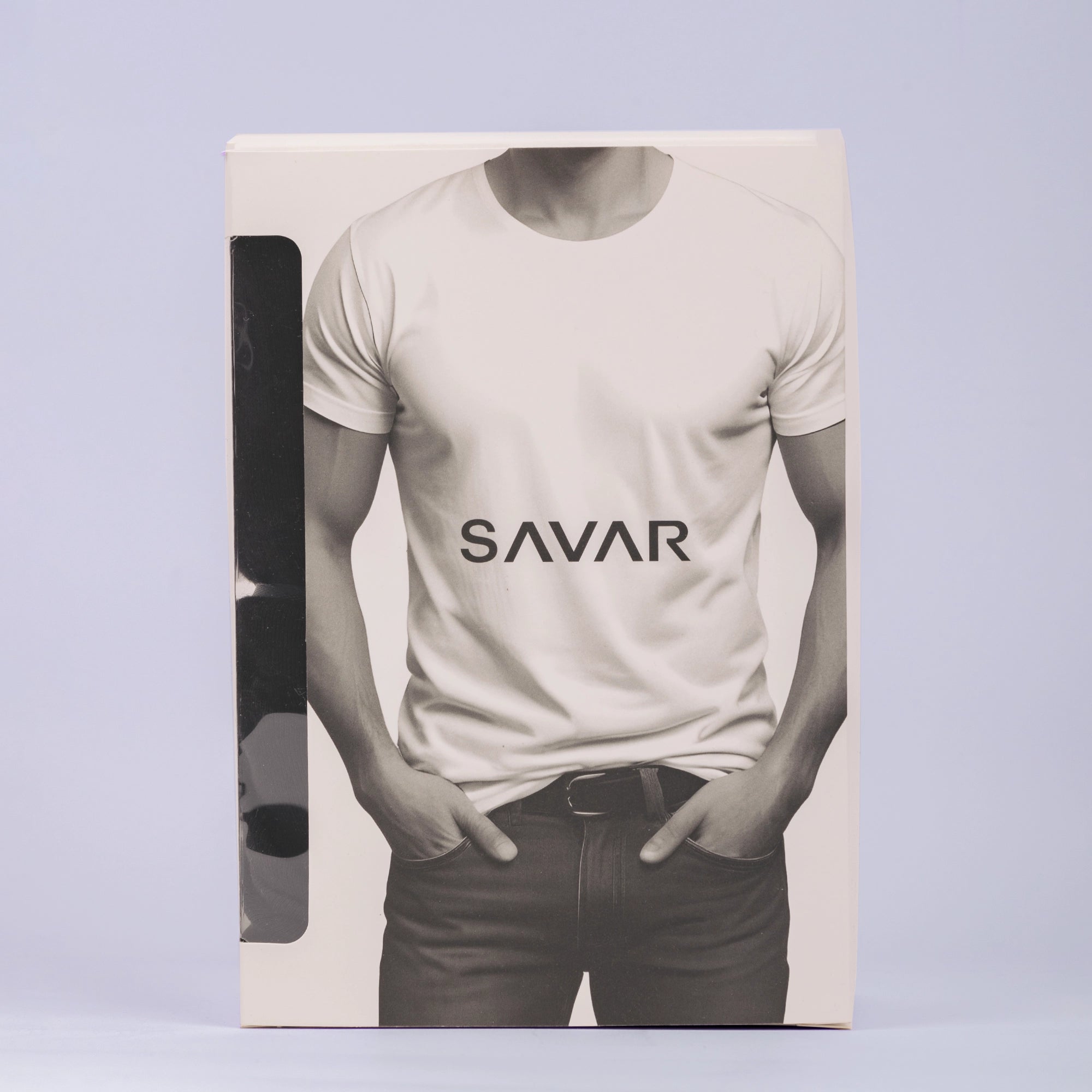 Men's Classic Regular Fit Pack of 2 T-Shirts Savar - Tops and Bottoms USA