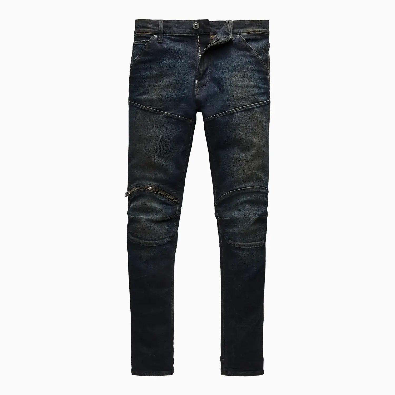 Men's 5620 3D Zip Knee Skinny Denim Jeans G - Star Raw - Tops and Bottoms USA