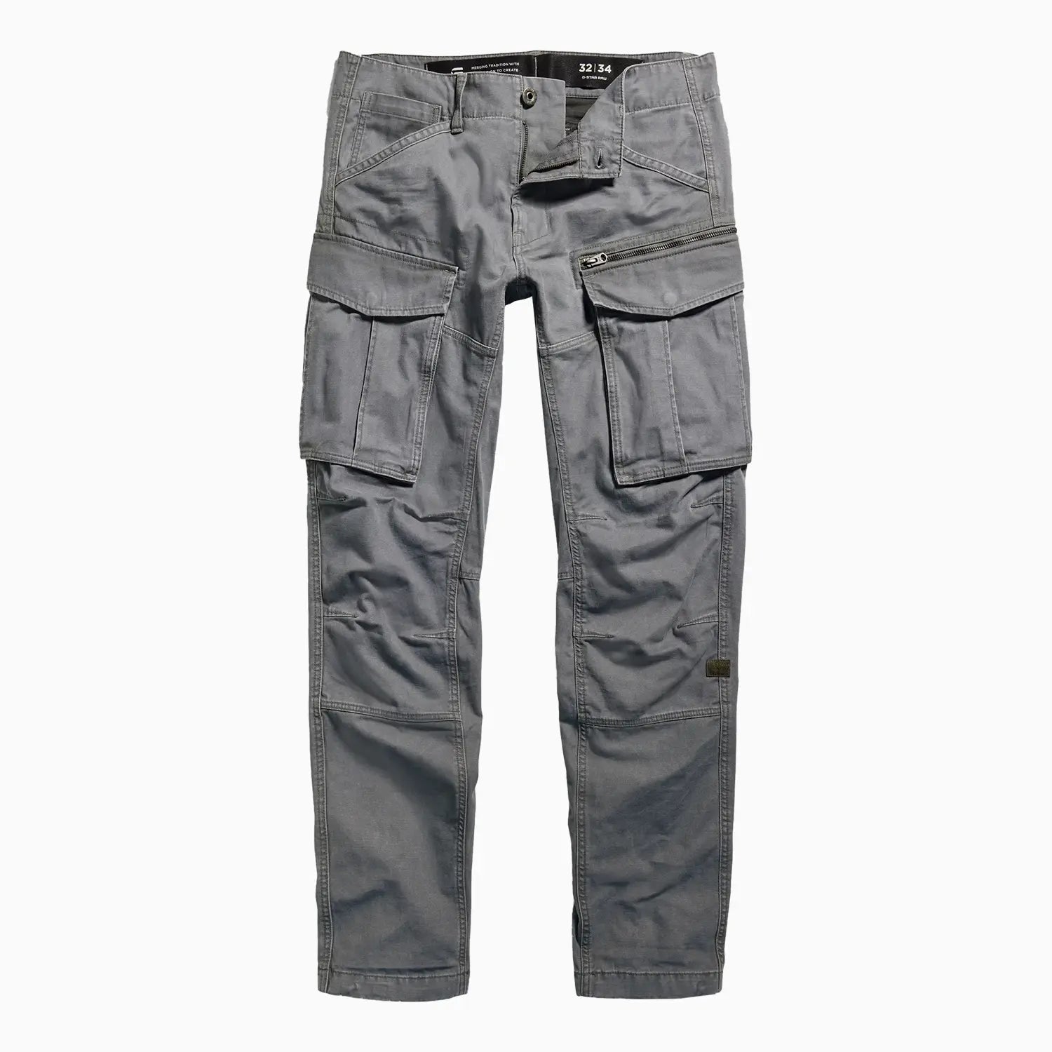 Men's Rovic Zip 3D Regular Tapered Cargo Pant G - Star Raw - Tops and Bottoms USA