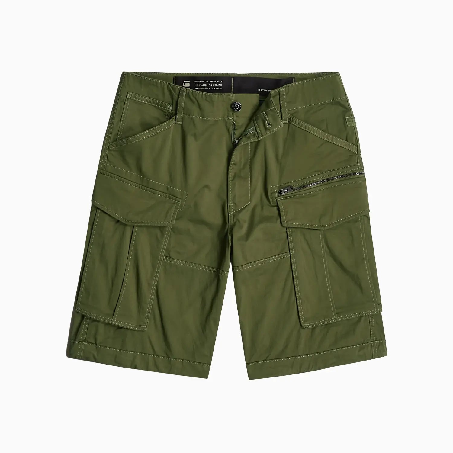 Men's Rovic Relaxed Cargo Short G - Star Raw - Tops and Bottoms USA