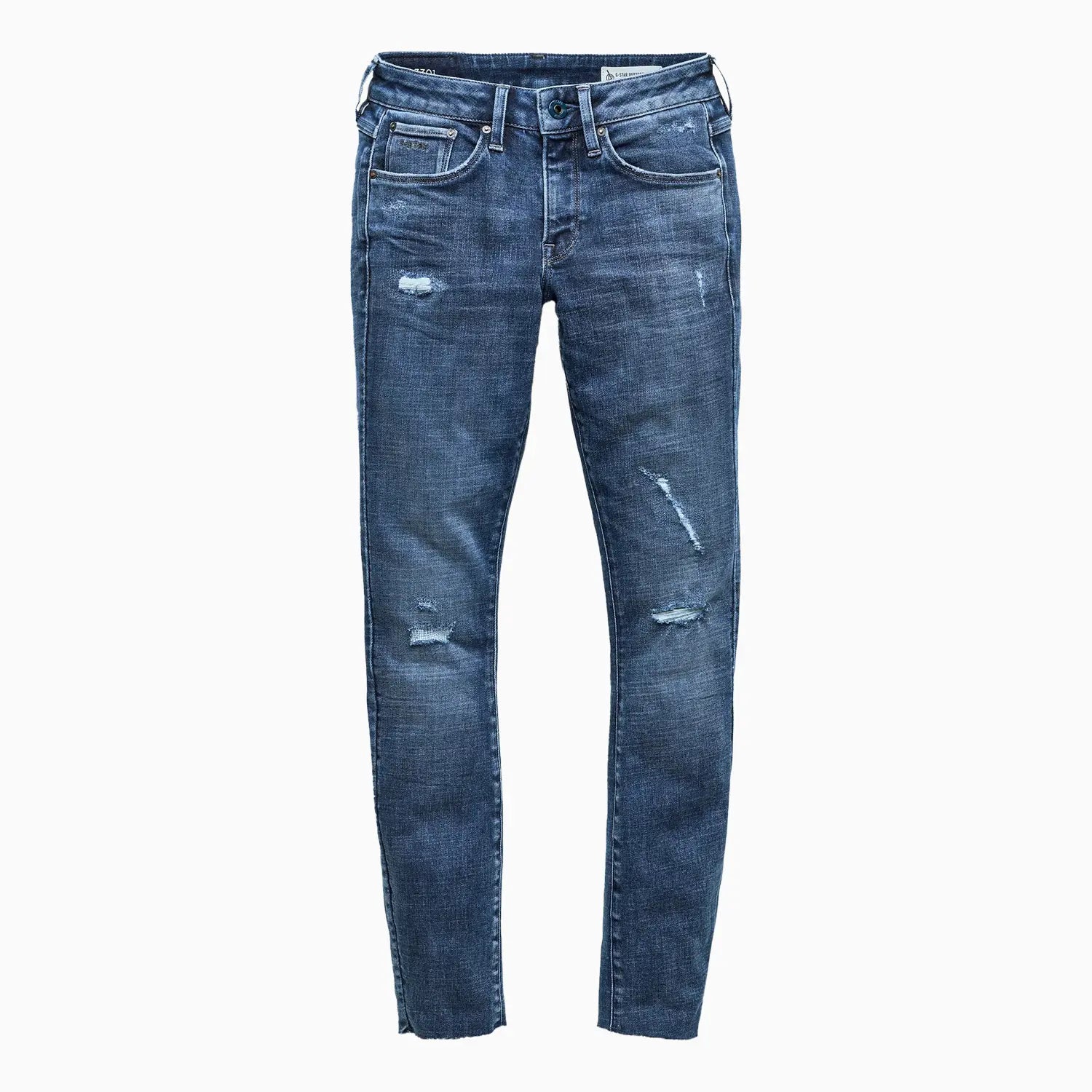 Women's 3301 Mid Skinny Ankle Denim Jeans G - Star Raw - Tops and Bottoms USA