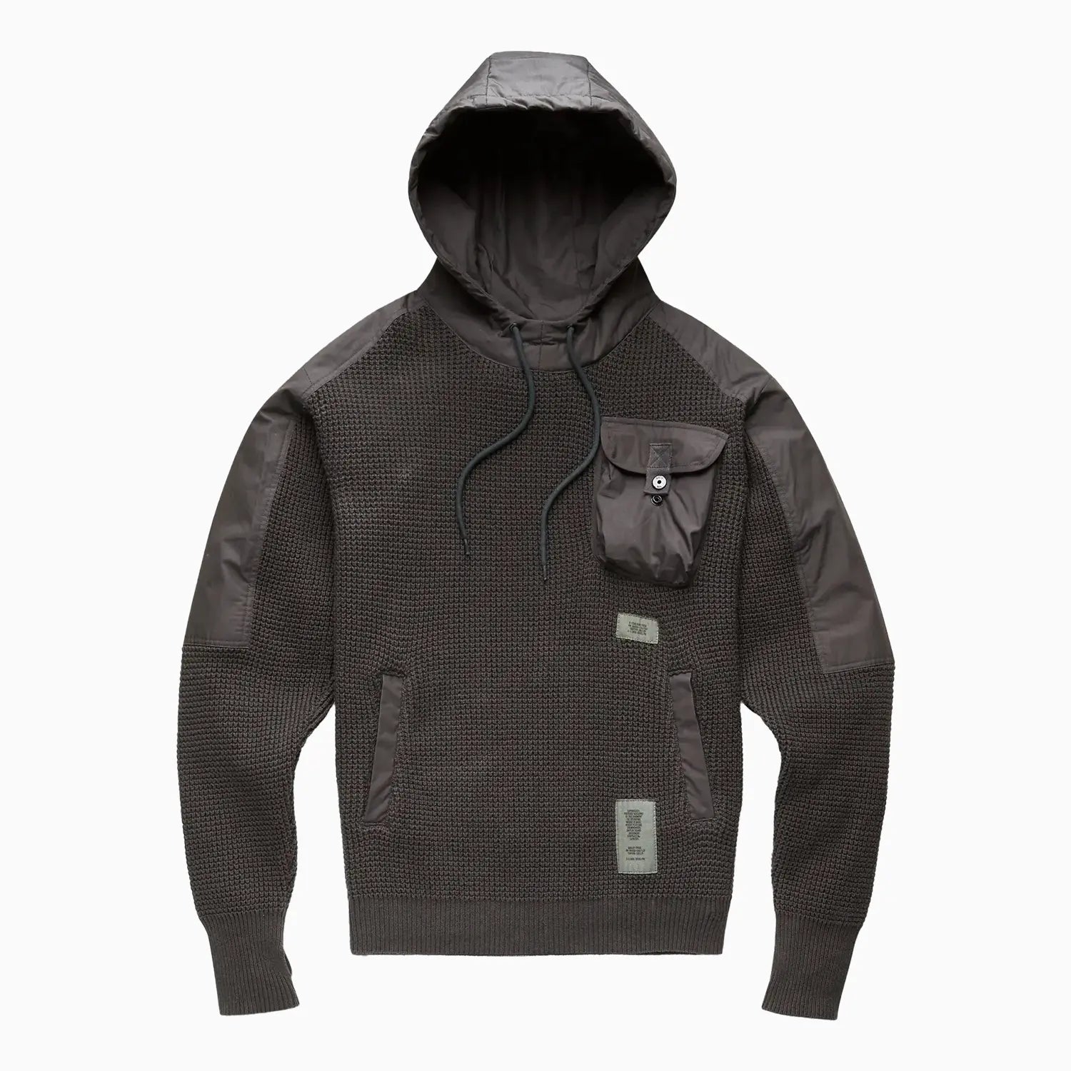 Men's Woven Mix Knit Hoodie G - Star Raw - Tops and Bottoms USA