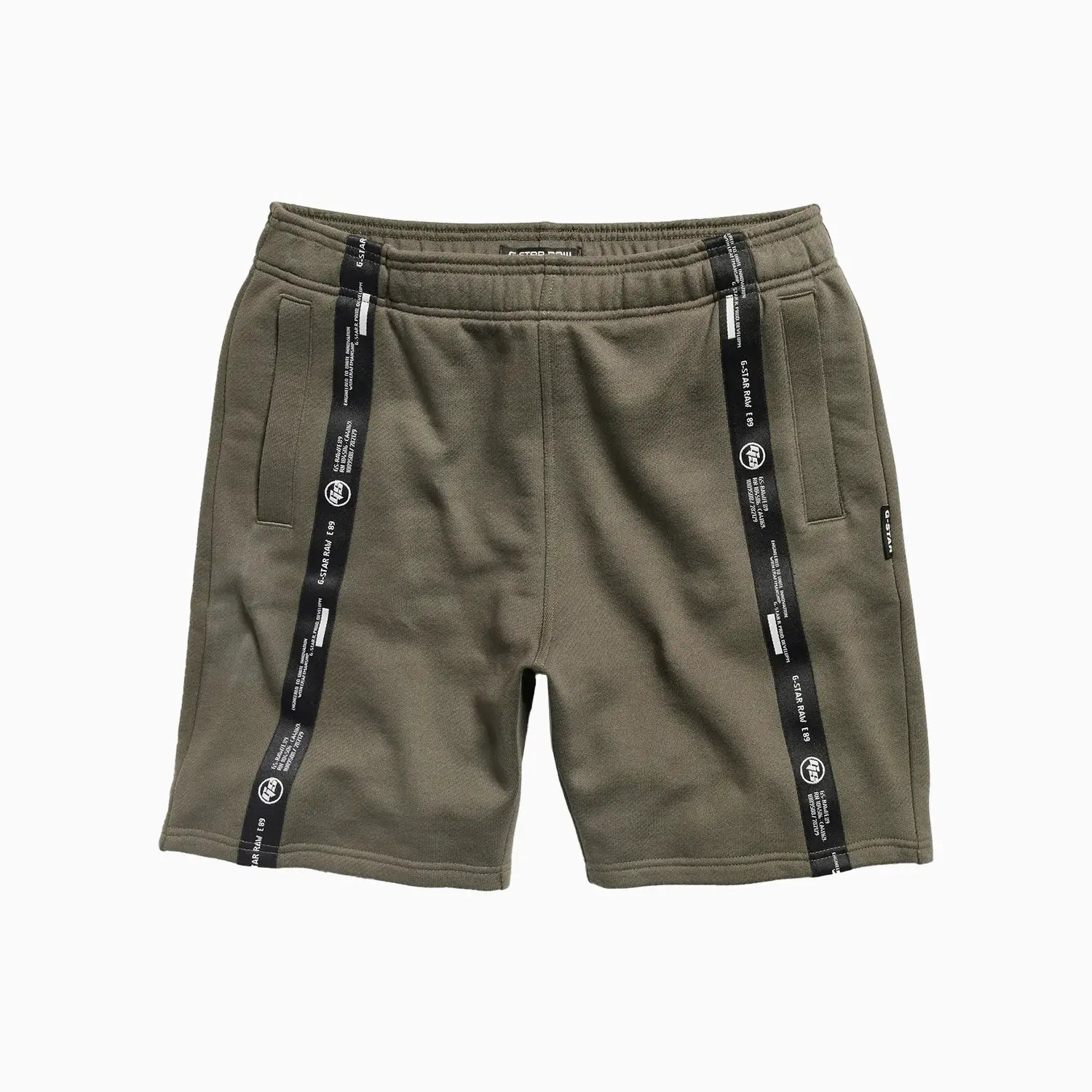 Men's Tape Sweat Shorts G - Star Raw - Tops and Bottoms USA