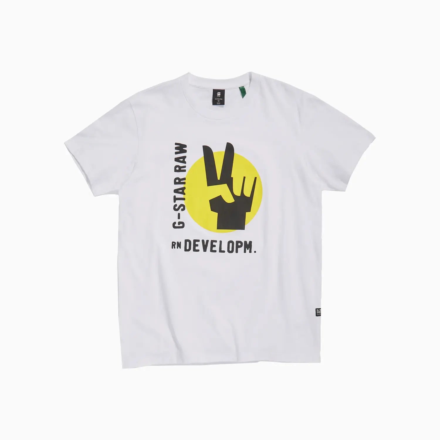 Men's Hand Graphic T Shirt G - Star Raw - Tops and Bottoms USA