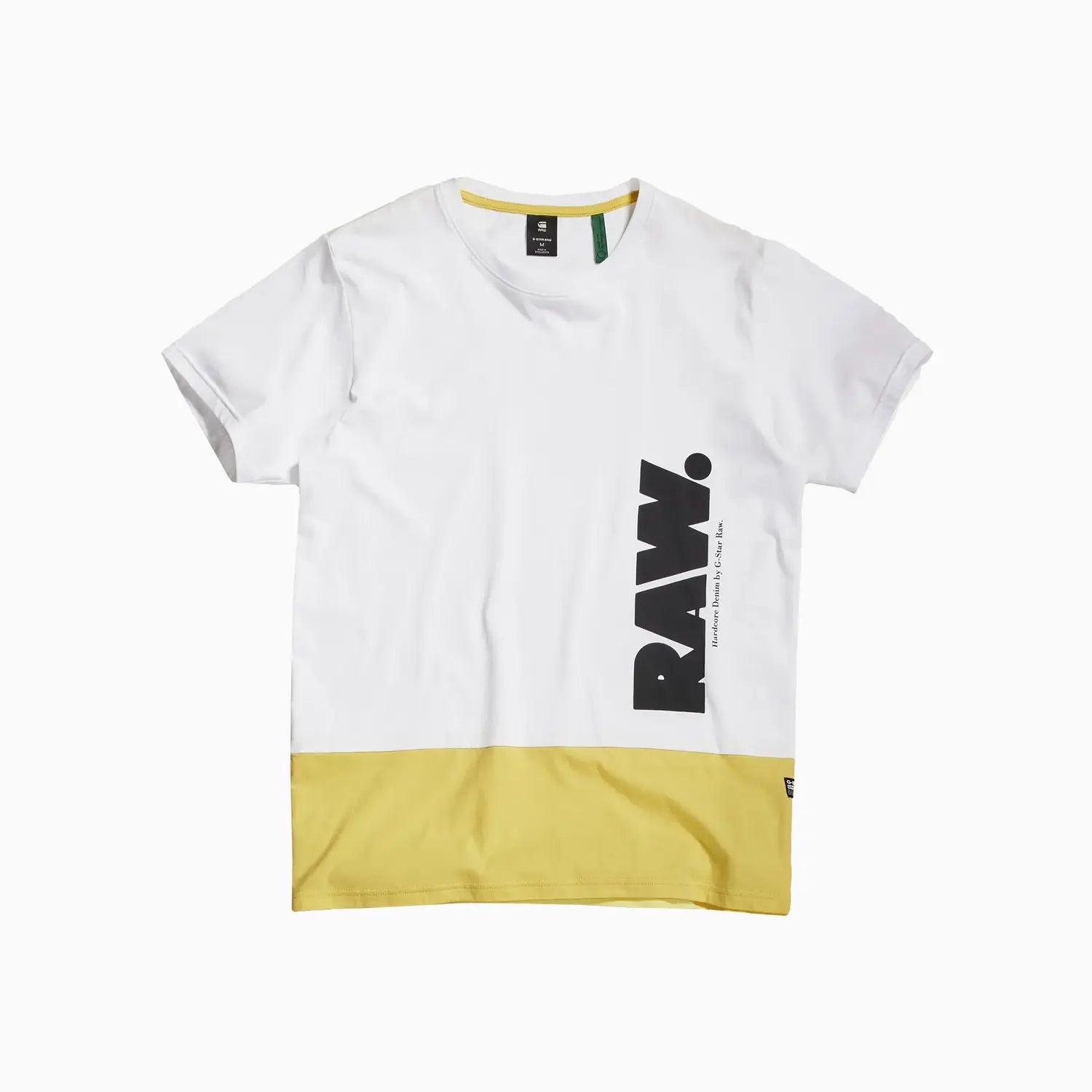 Men's Color Block RAW T Shirt G - Star Raw - Tops and Bottoms USA