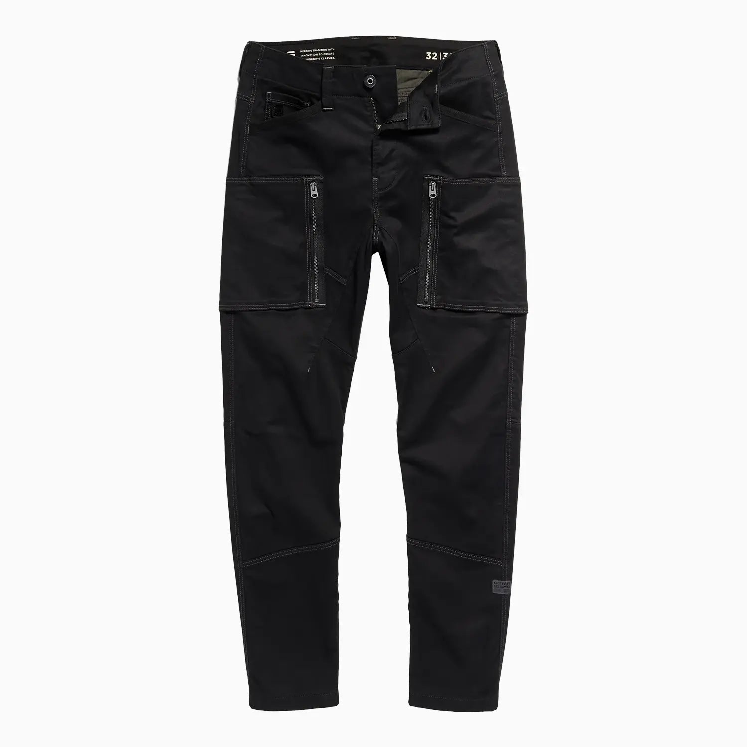 Men's Zip Pocket 3D Skinny Cargo Pant