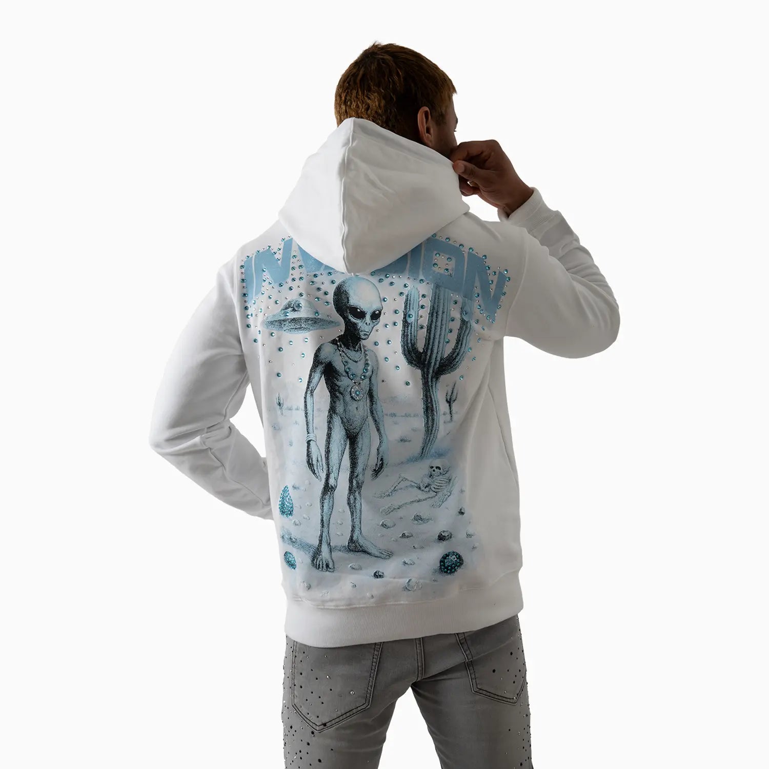 Men's Invasion Stone Hoodie
