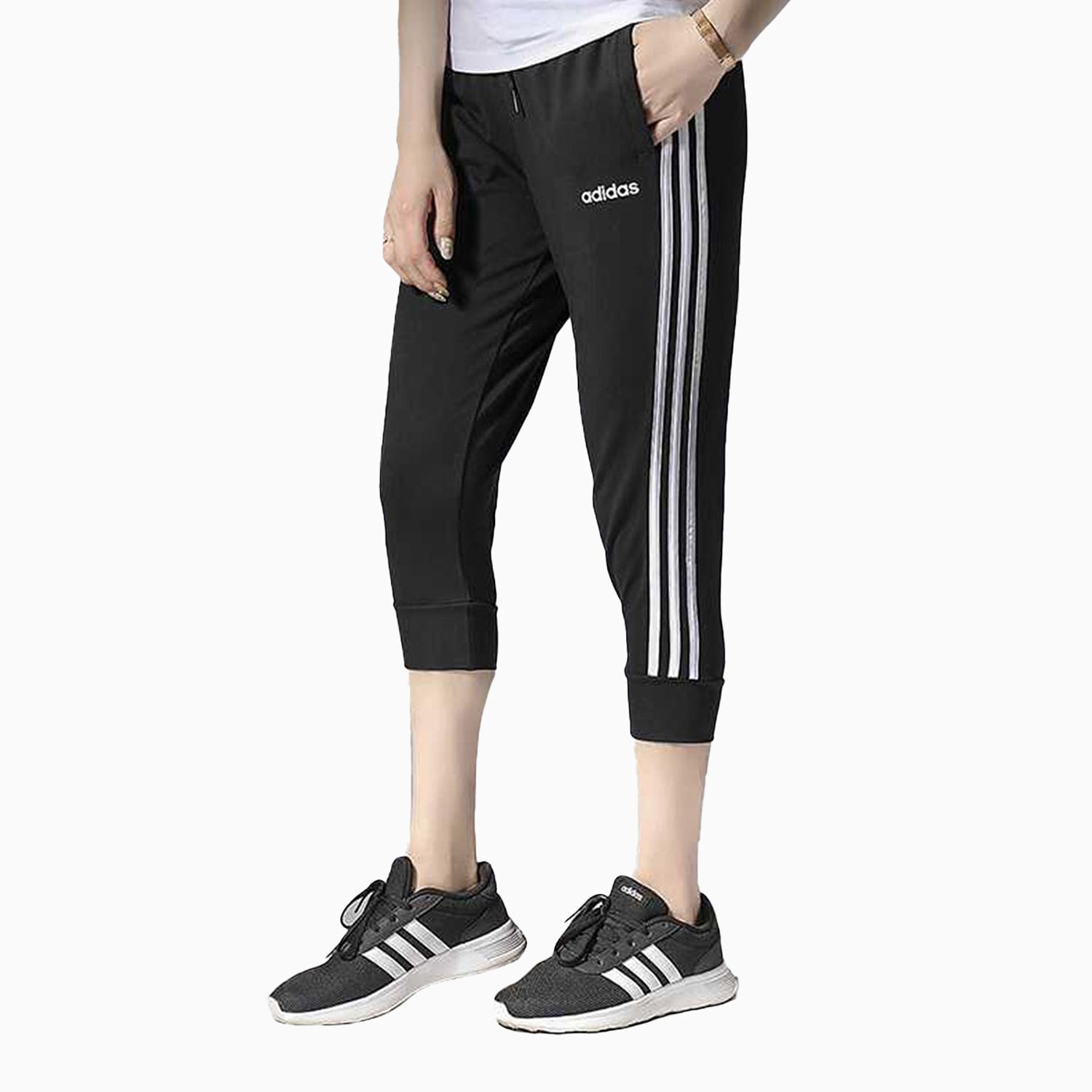 adidas Women's Essentials 3-Stripes 3/4 Pants