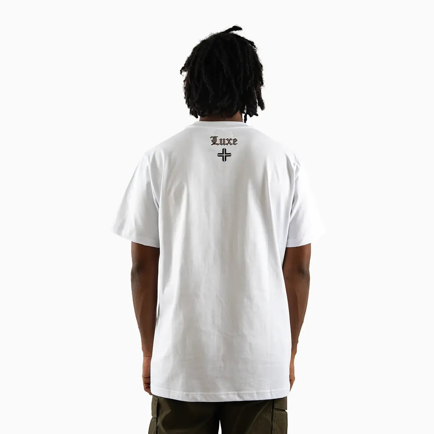 Men's Monochrome Marble Graphic T-Shirt Luxe - Tops and Bottoms USA