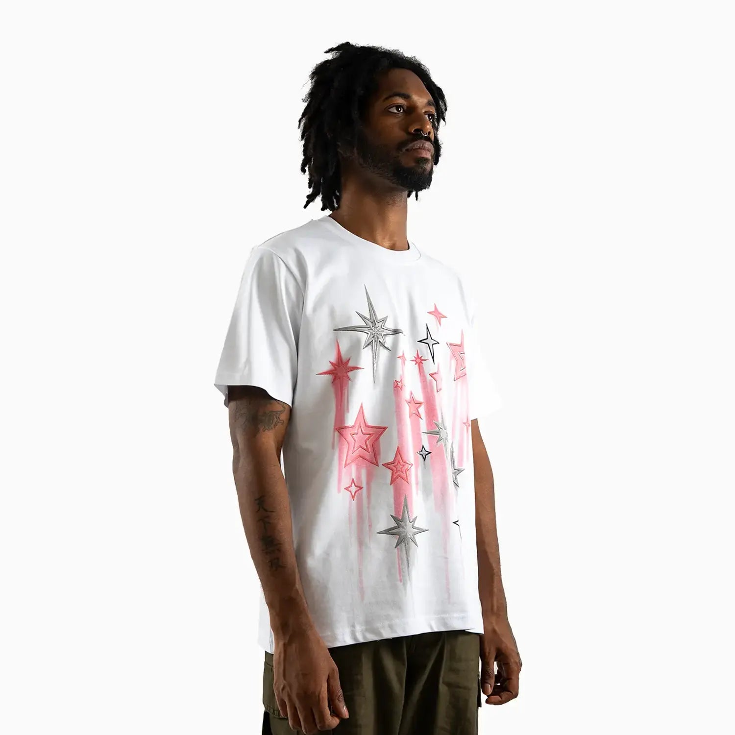 Men's Rising Star Graphic Short Sleeve T-Shirt Luxe - Tops and Bottoms USA