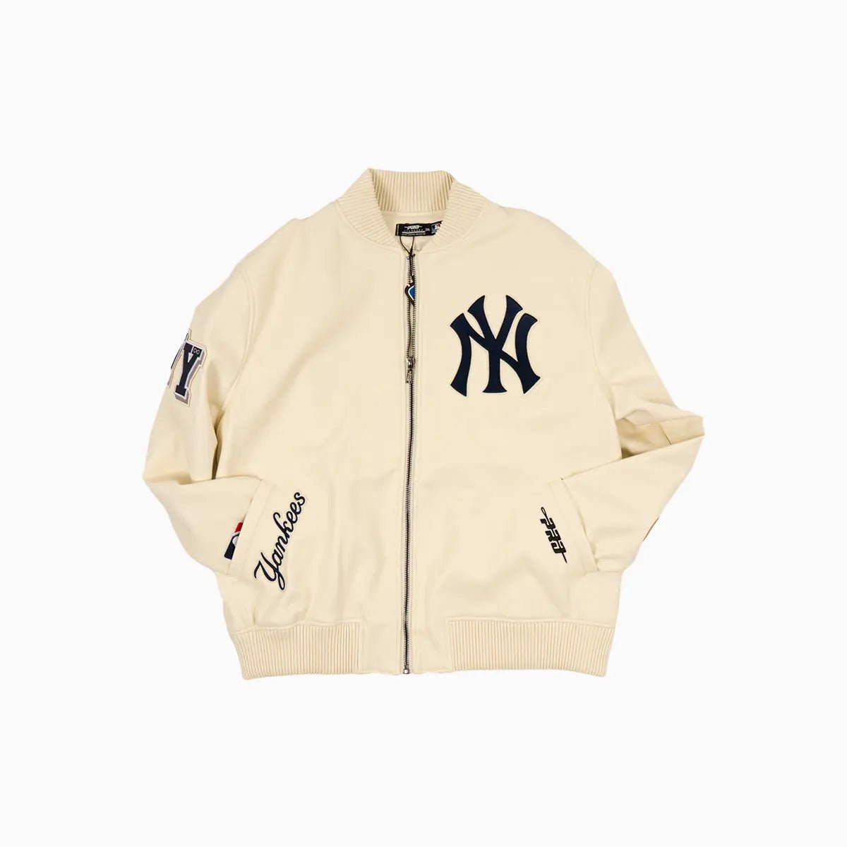 Men's New York Yankees City Signature Varsity Jacket Pro Standard - Tops and Bottoms USA