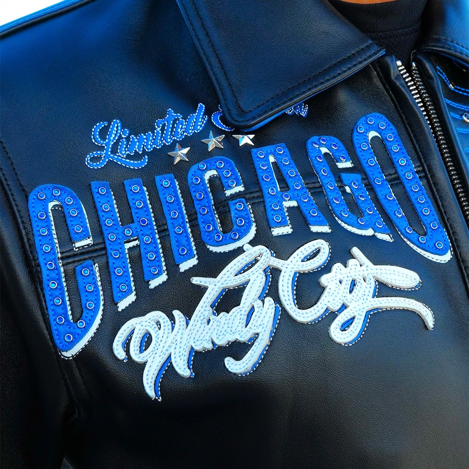 Pelle-Pelle X TB Men's Windy City Leather Jacket