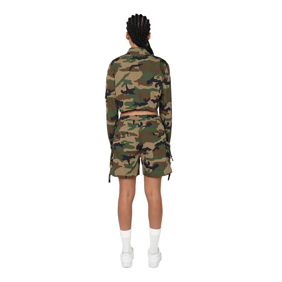 Women's Utility Nylon Printed Outfit Smoke Rise - Tops and Bottoms USA