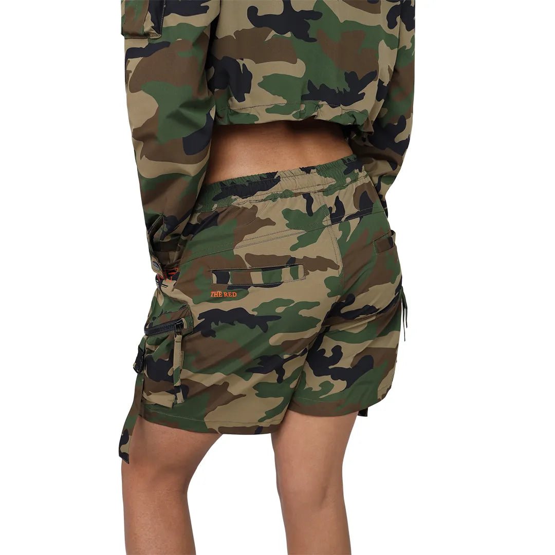 Women's Utility Nylon Printed Outfit Smoke Rise - Tops and Bottoms USA