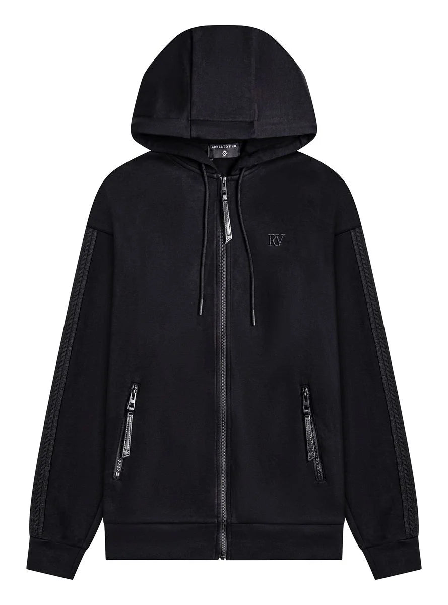 Men's Tonal Panel Zip Jogger Set