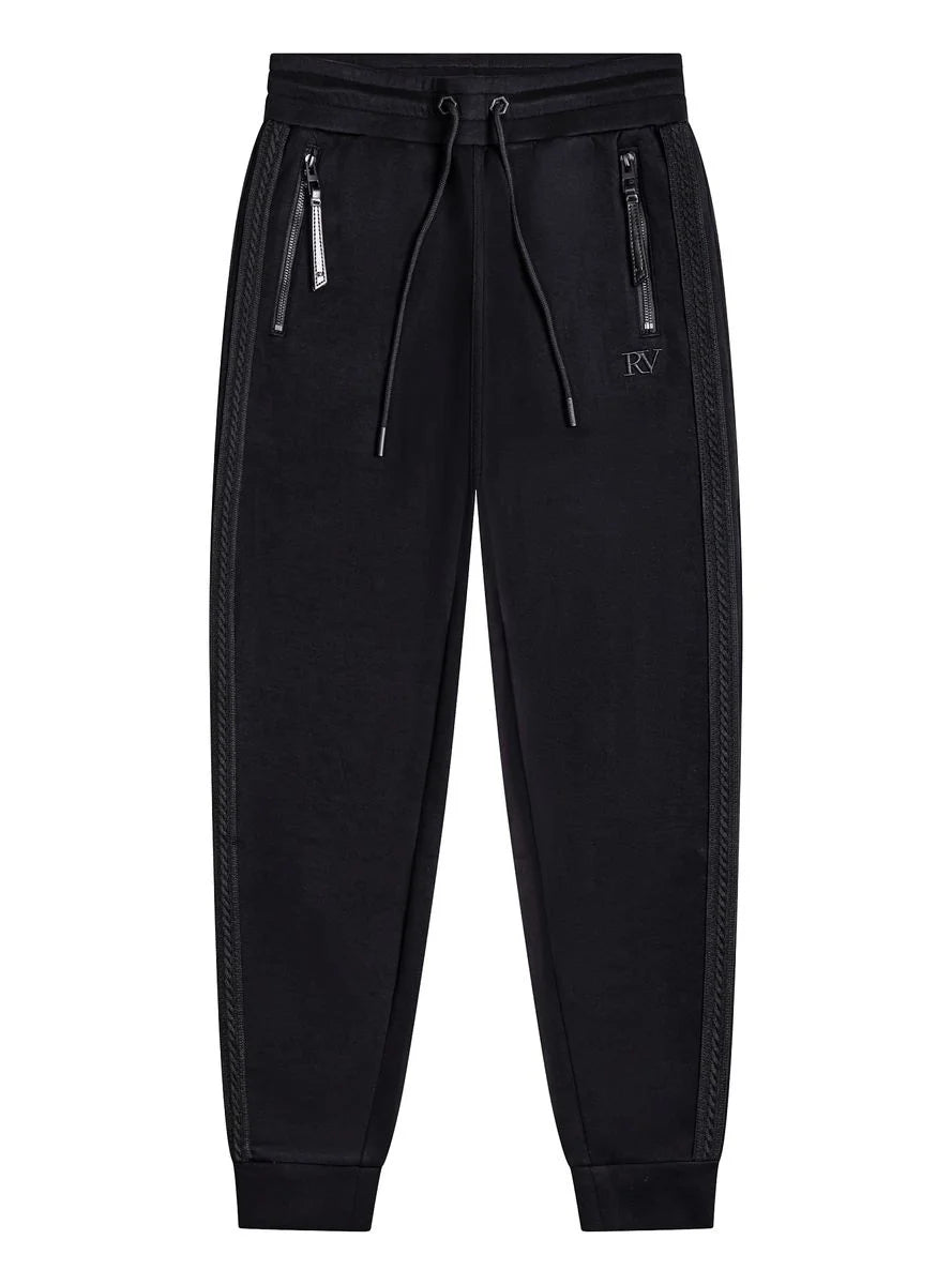 Men's Tonal Panel Zip Jogger Set
