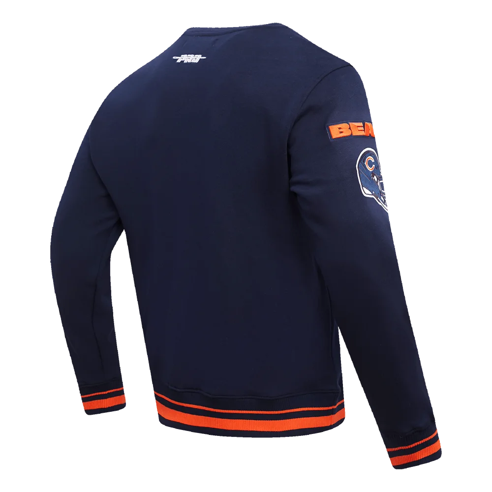 Men's Chicago Bears Mash Up Rib Fleece Sweatshirt