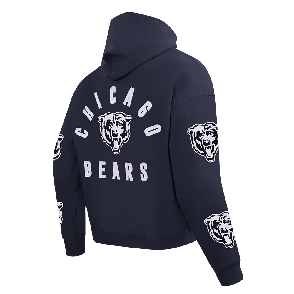 Men's Chicago Bears Drop Shoulder Hoodie
