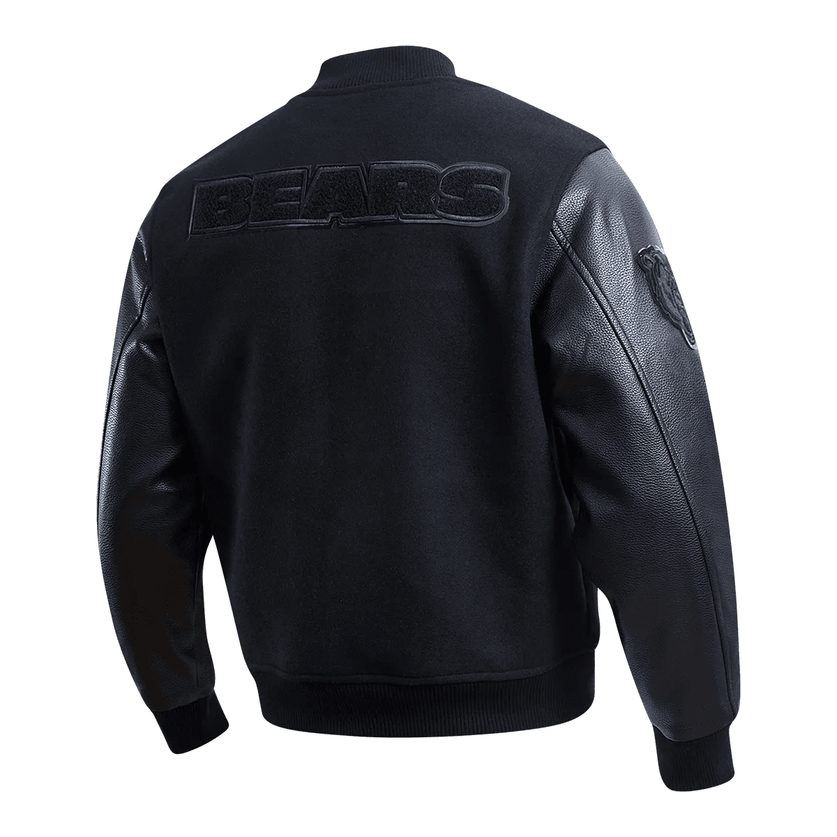 Men's Chicago Bears Triple Logo Varsity Jacket Pro Standard - Tops and Bottoms USA