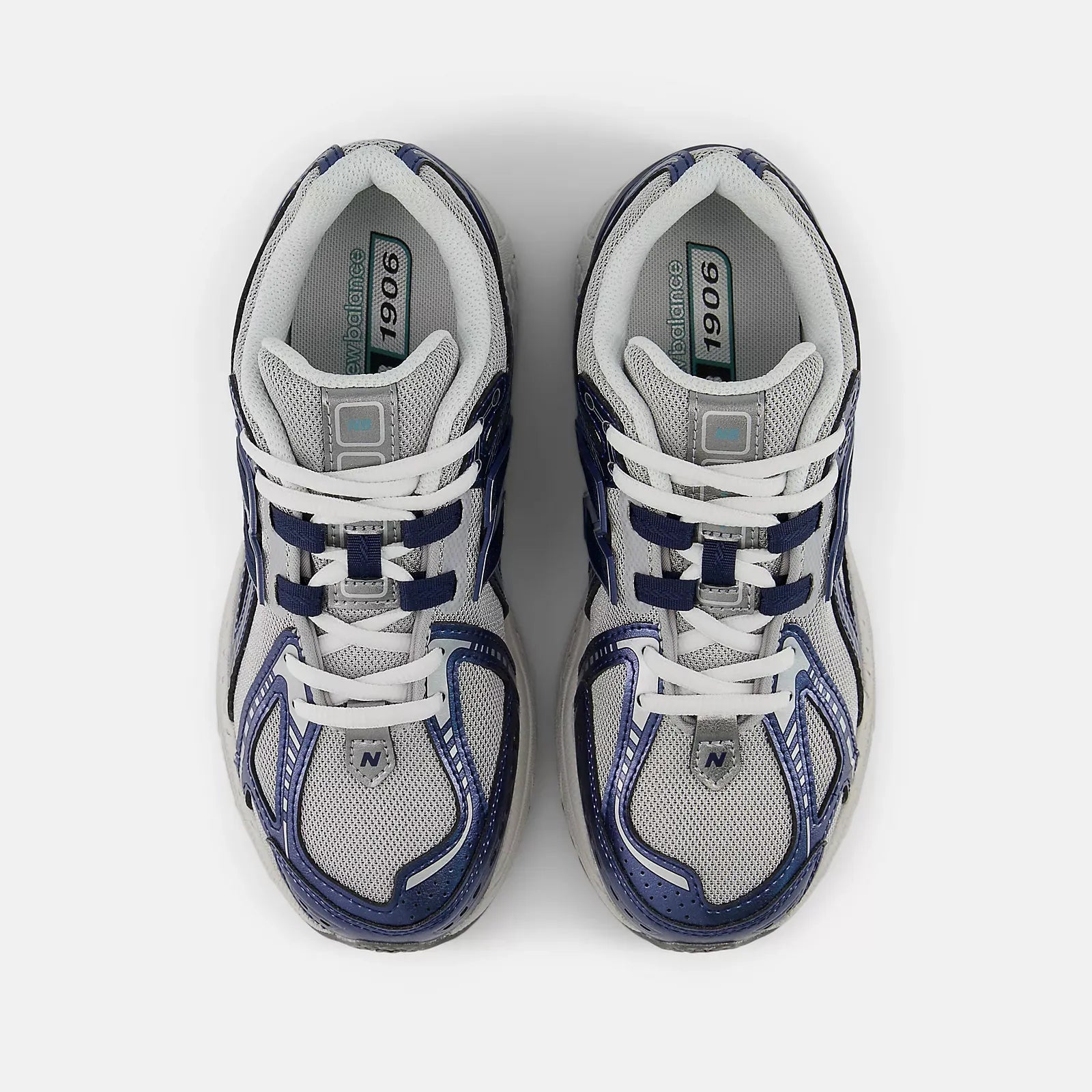 Kid's 1906 Lace "Team Navy ND 103 White" Grade School