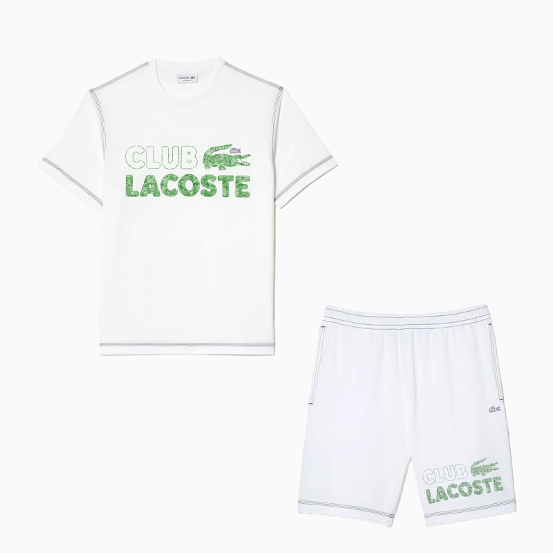 Lacoste Men's Club Letters Outfit