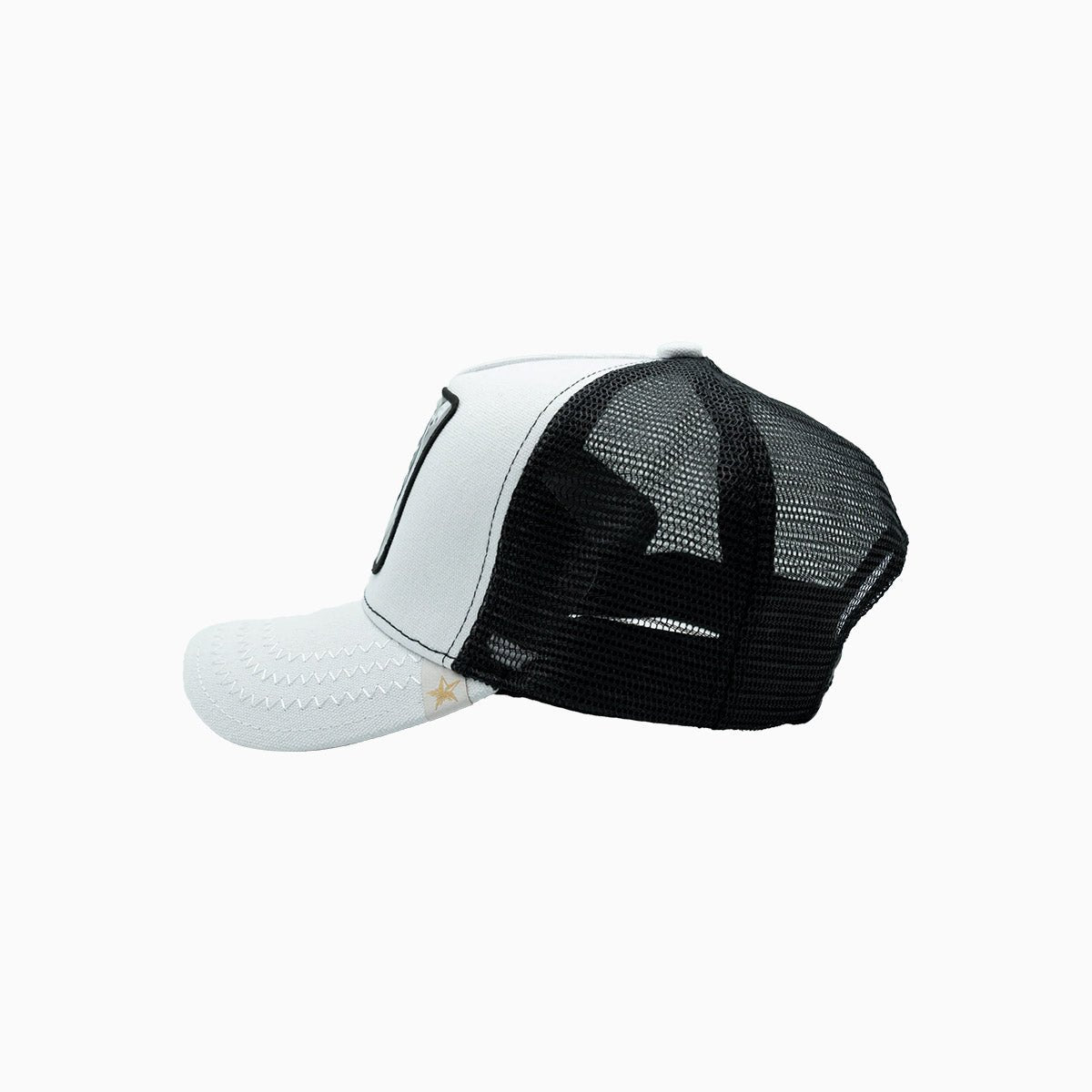 gold-star-hats-the-white-tiger-trucker-hat-gs1006-white