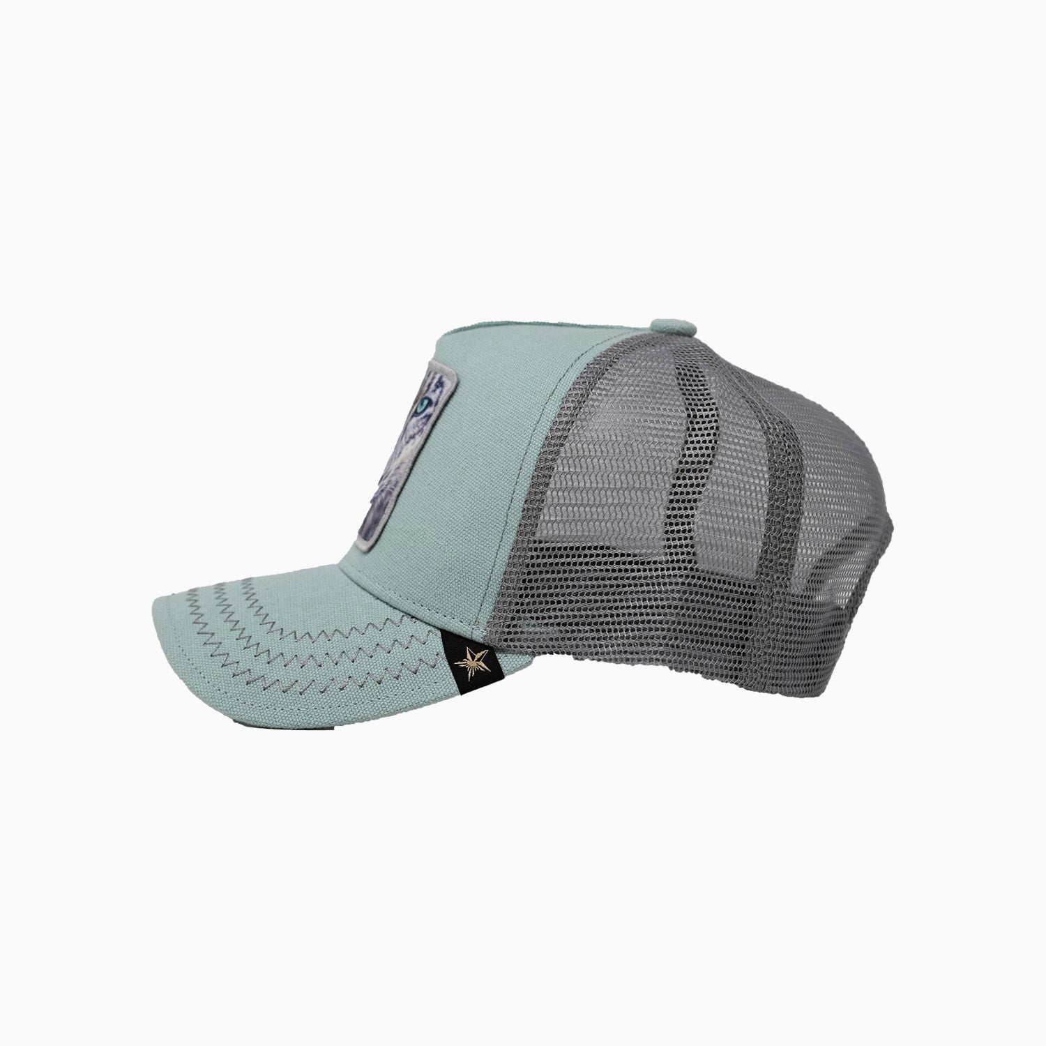 gold-star-hats-the-tiger-ice-green-trucker-hat-gs1041-icegreen