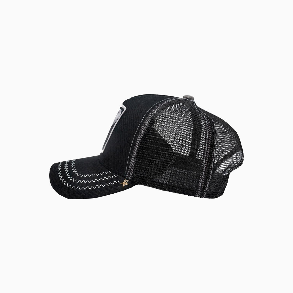 gold-star-hats-the-elephant-black-trucker-hat-gs148-black