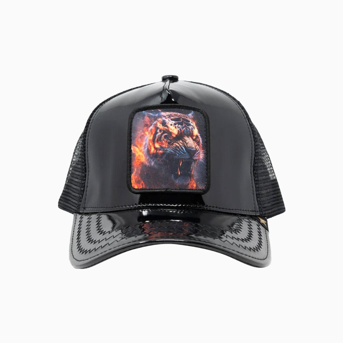 gold-star-hats-the-tiger-trucker-hat-gs174-black