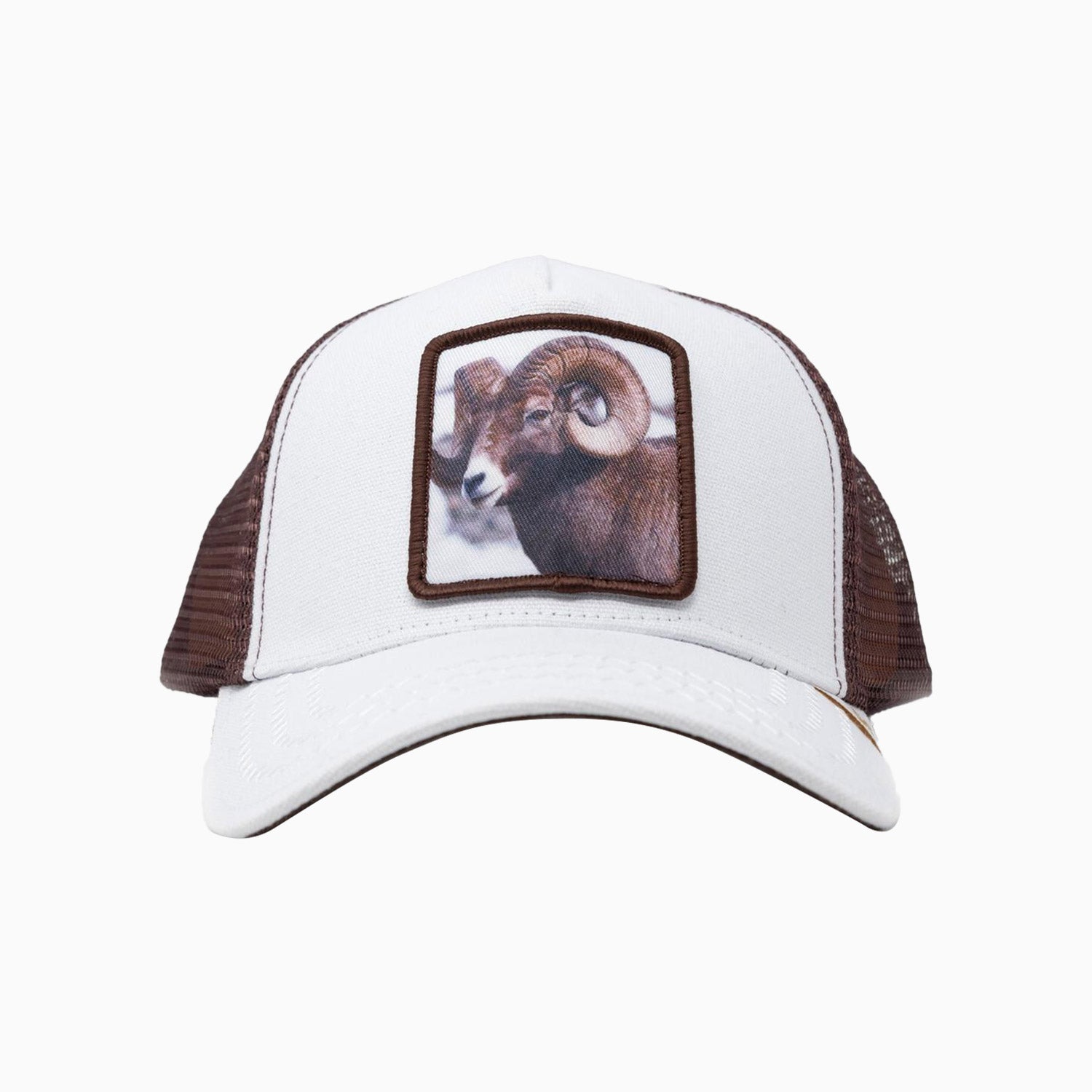 gold-star-hats-mens-trucker-hat-falcon-gs168-white