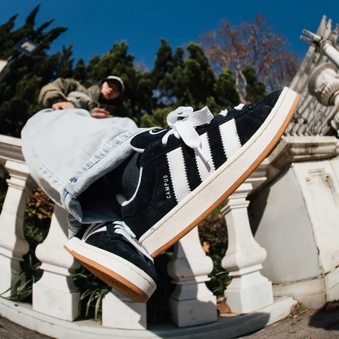 Kid's Originals Campus 00s "Black White Gum" Grade School adidas - Tops and Bottoms USA