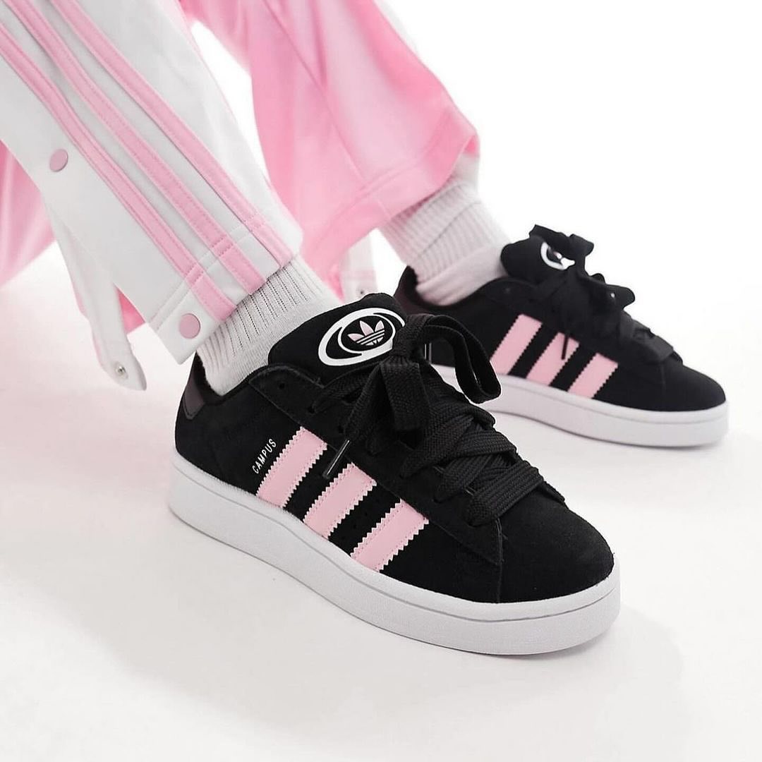 Women's Originals Campus 00s "Core Black True Pink" adidas - Tops and Bottoms USA
