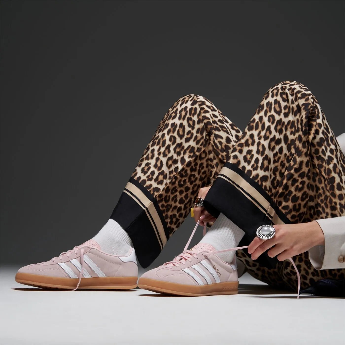 Women's Originals Gazelle Indoor "Sandy Pink" adidas - Tops and Bottoms USA