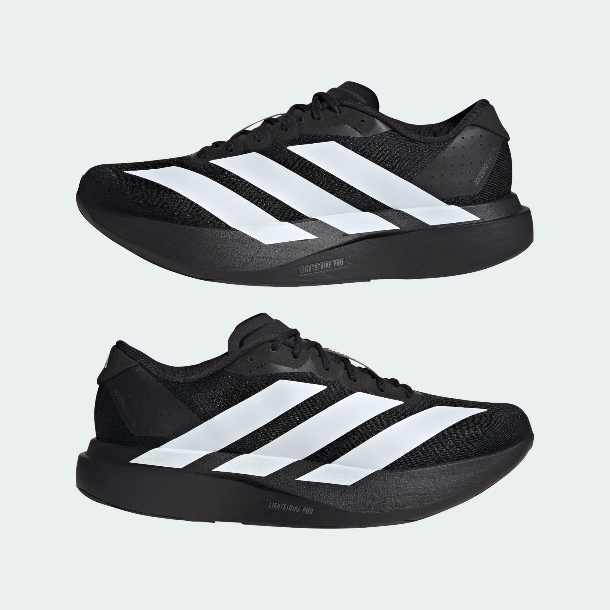 Men's Adizero EVO SL "Black White" adidas - Tops and Bottoms USA