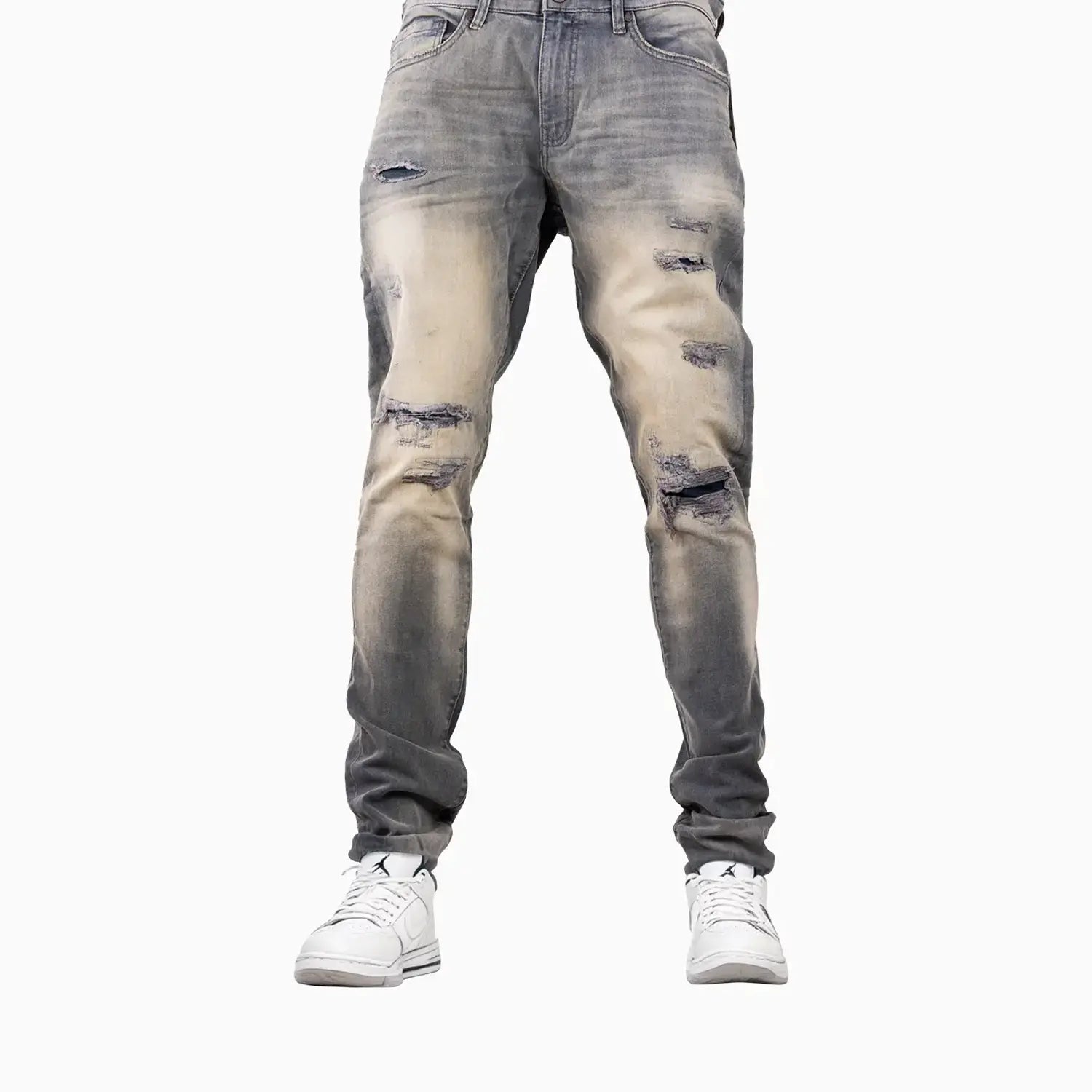 Men's High Contrast Wash Ross Fit Denim Pant