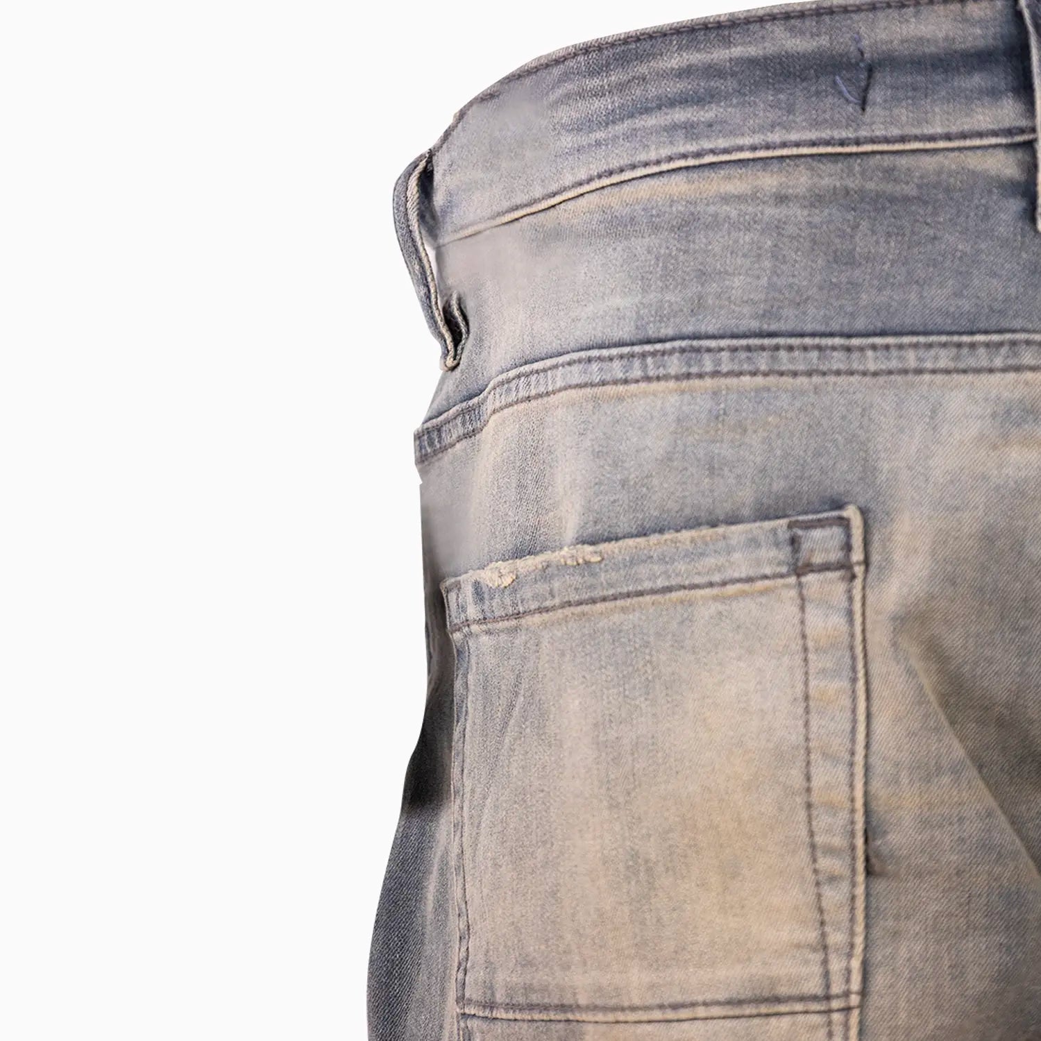 Men's High Contrast Wash Ross Fit Denim Pant